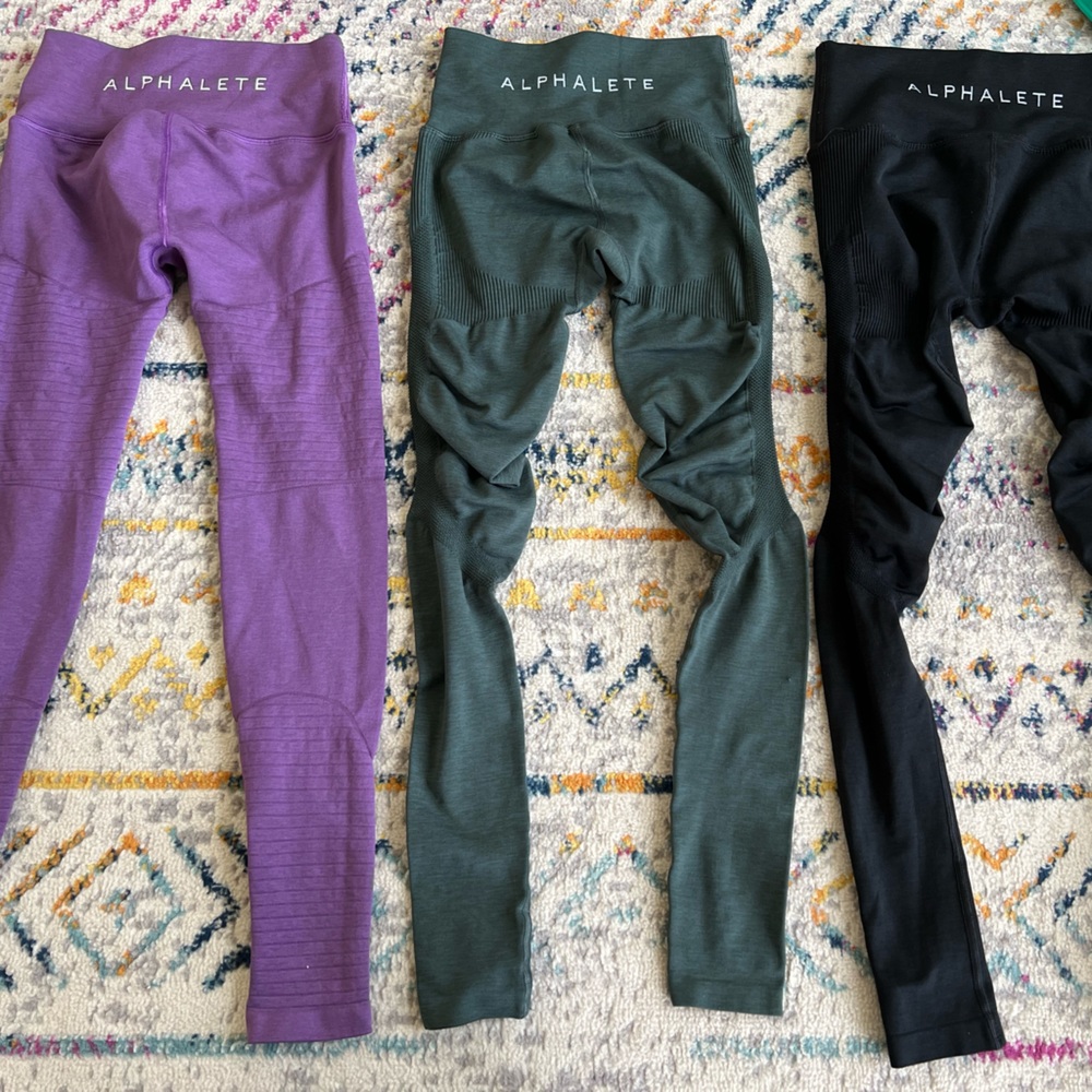 Alphalete leggings bundle